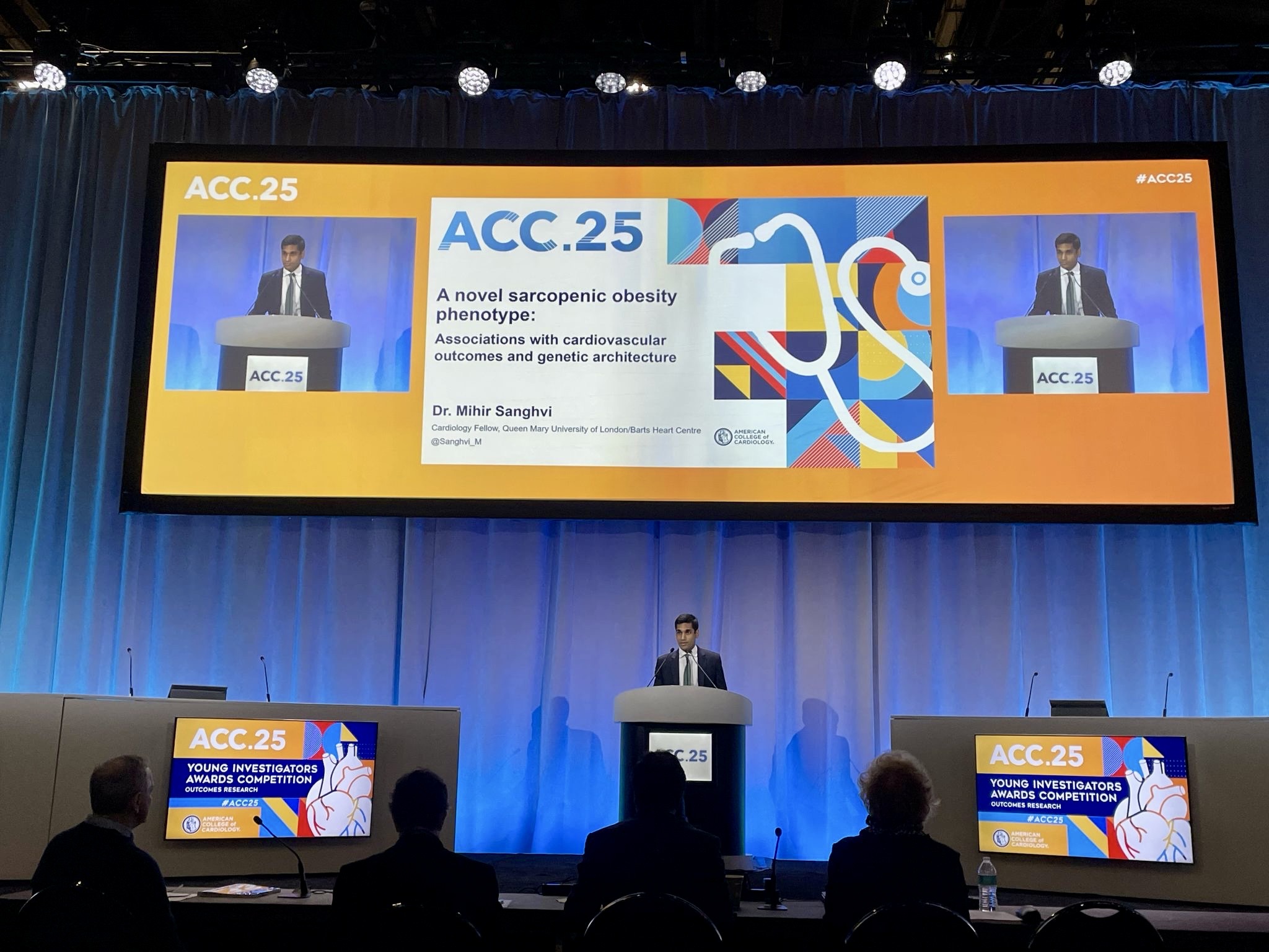 Runner-up, Young Investigator Award, American College of Cardiology 2025